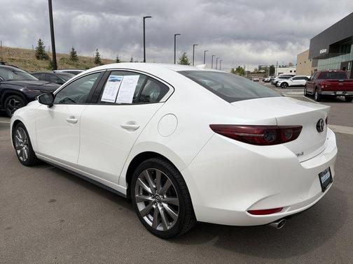 Snowflake White Pearl Mica 2019 Mazda Mazda3 FWD w/Premium Package