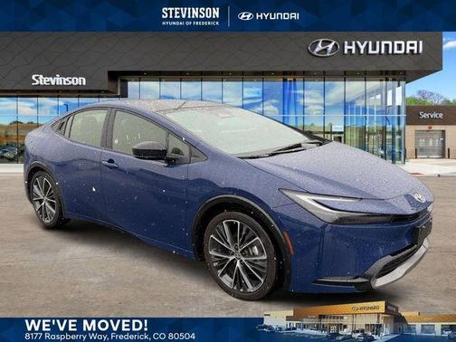 Blue 2025 Toyota Prius XLE