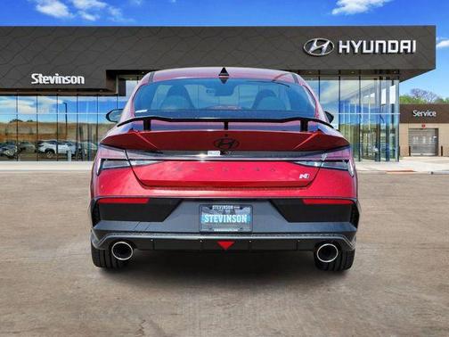 Red 2025 Hyundai ELANTRA N Base