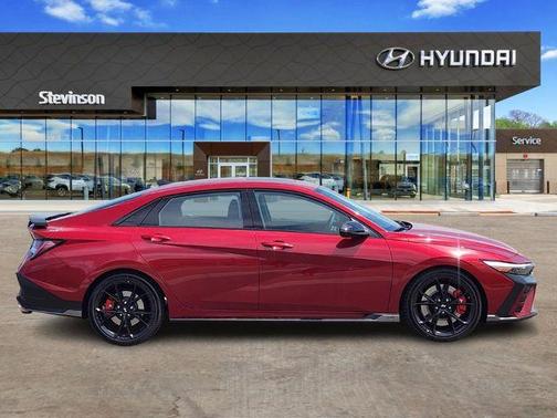 Red 2025 Hyundai ELANTRA N Base