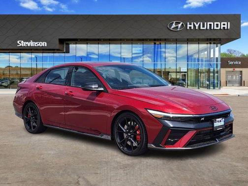 Red 2025 Hyundai ELANTRA N Base