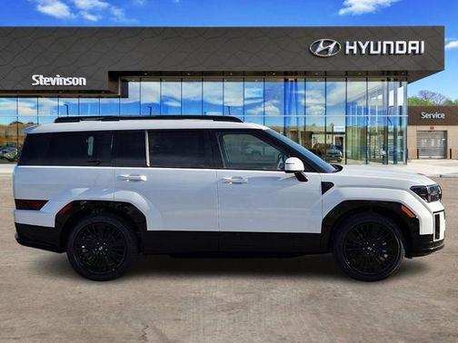 White 2026 Hyundai SANTA FE HEV Calligraphy