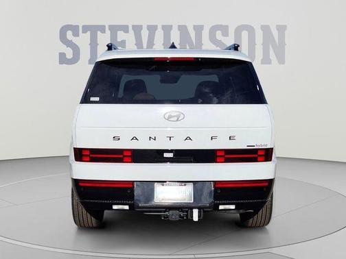 White 2026 Hyundai SANTA FE HEV Calligraphy