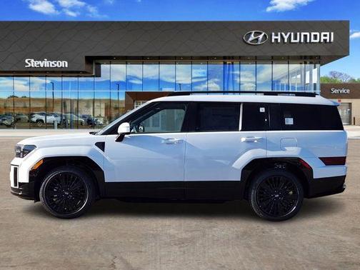 White 2026 Hyundai SANTA FE HEV Calligraphy