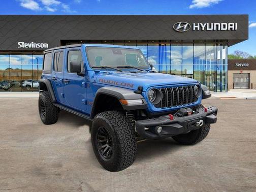 Hydro Blue Pearlcoat 2025 Jeep Wrangler Rubicon