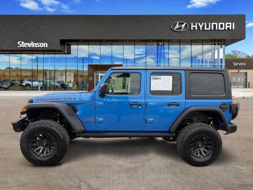 Hydro Blue Pearlcoat 2025 Jeep Wrangler Rubicon