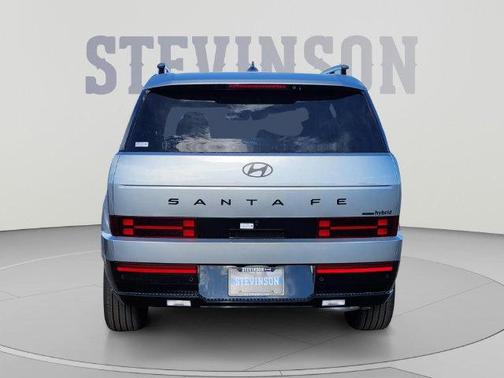 Shimmering Silver 2026 Hyundai SANTA FE HEV Calligraphy