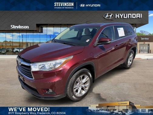 Ooh La La Rouge Mica 2015 Toyota Highlander XLE