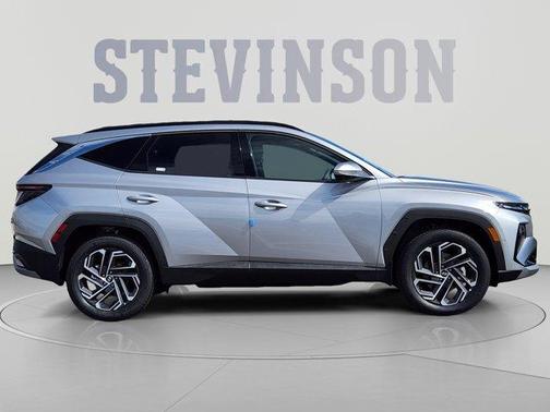 Shimmering Silver 2026 Hyundai TUCSON Hybrid Limited
