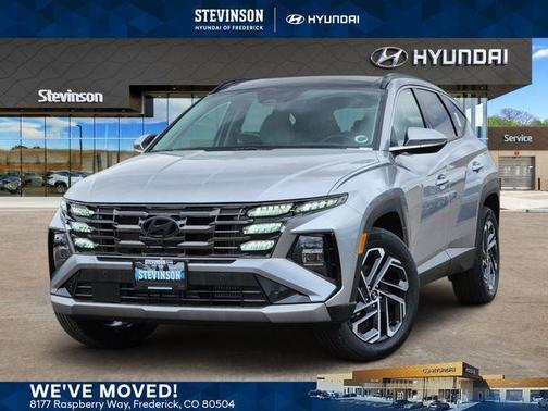 Shimmering Silver 2026 Hyundai TUCSON Hybrid Limited
