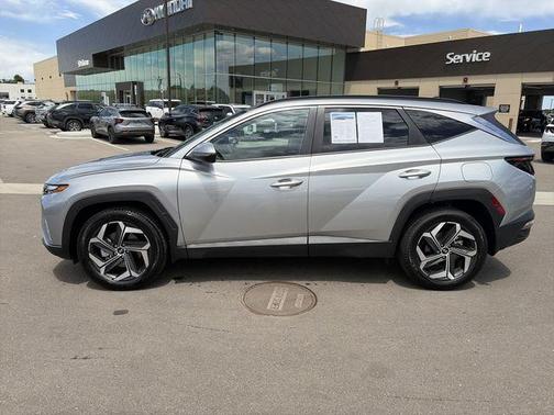 Shimmering Silver 2024 Hyundai TUCSON SEL