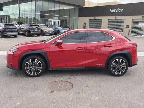 Red 2021 Lexus UX 250h Base