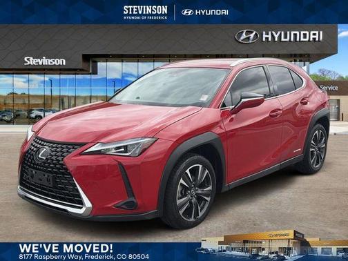 Red 2021 Lexus UX 250h Base