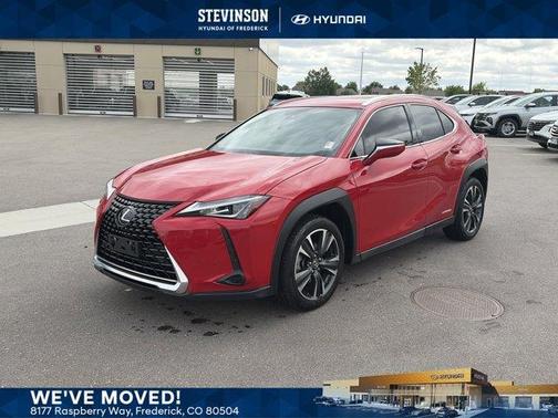 Red 2021 Lexus UX 250h Base