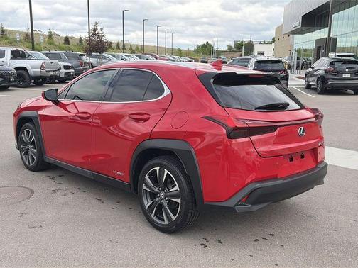 Red 2021 Lexus UX 250h Base