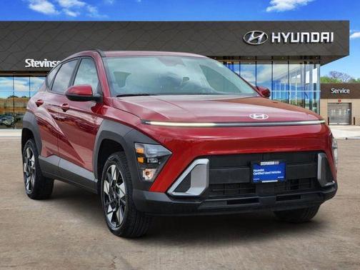 Red Metallic 2025 Hyundai KONA SEL