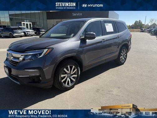 Modern Steel Metallic 2021 Honda Pilot EX-L
