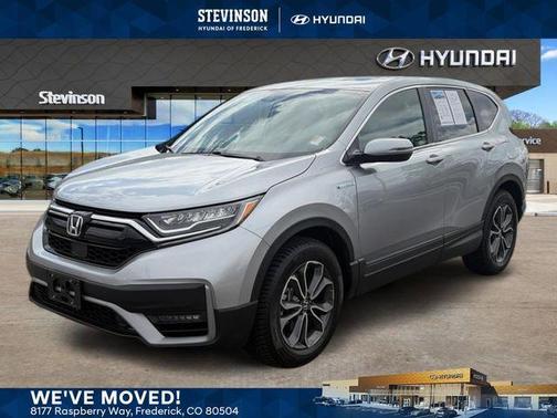 Platinum White Pearl 2022 Honda CR-V Hybrid EX