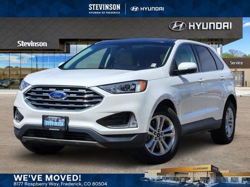 Star White 2020 Ford Edge SEL