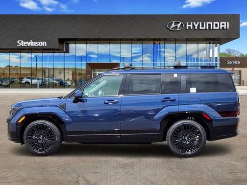 Atlantic Blue 2026 Hyundai SANTA FE HEV Calligraphy