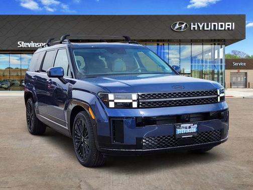 Atlantic Blue 2026 Hyundai SANTA FE HEV Calligraphy