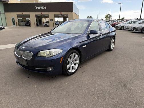 Deep Sea Blue Metallic 2012 BMW 550 i xDrive