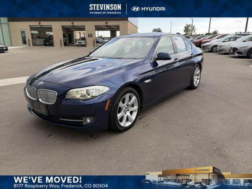 Deep Sea Blue Metallic 2012 BMW 550 i xDrive
