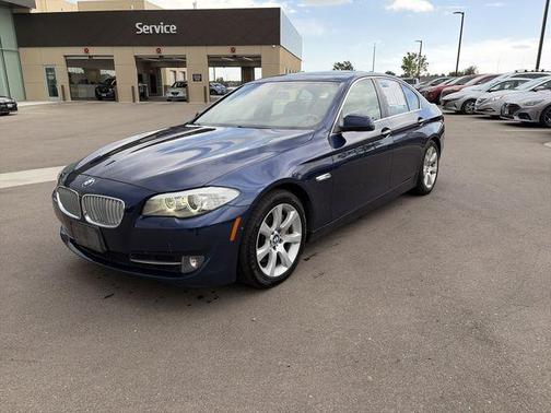 Deep Sea Blue Metallic 2012 BMW 550 i xDrive