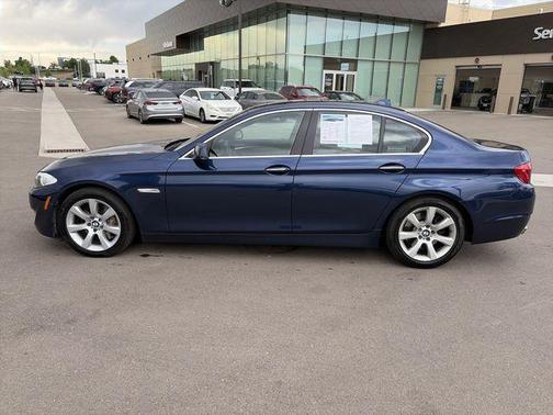 Deep Sea Blue Metallic 2012 BMW 550 i xDrive