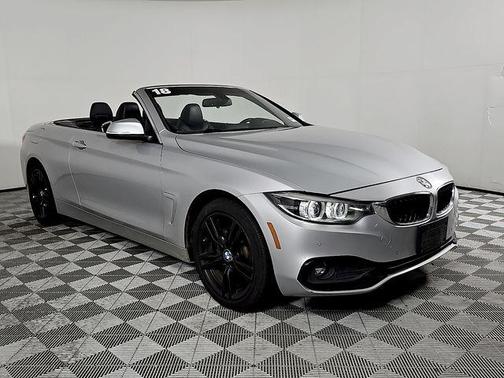 Glacier Silver Metallic 2018 BMW 430 i xDrive