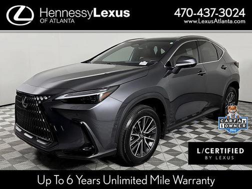 Cloudburst Gray 2024 Lexus NX 350h Luxury