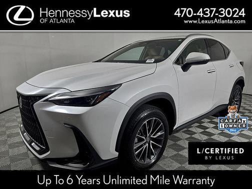 White Pearl 2025 Lexus NX 250 Premium