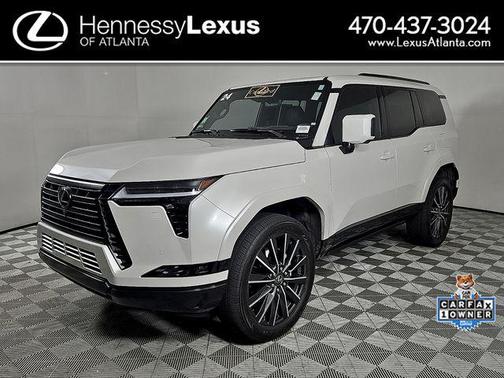White Pearl 2024 Lexus GX 550 Luxury+