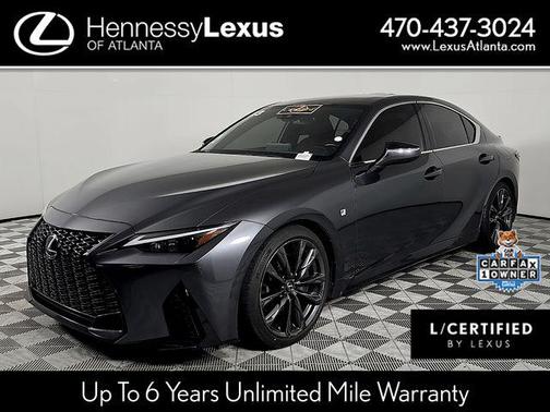 Gray 2023 Lexus IS 350 Base