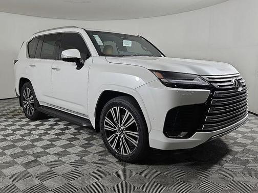 White Pearl 2026 Lexus LX 700h Luxury