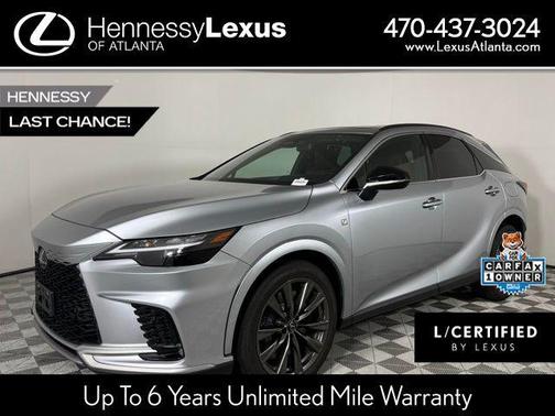 2023 Lexus RX 350 F SPORT Handling