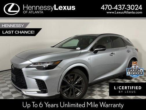 2023 Lexus RX 350 F SPORT Handling