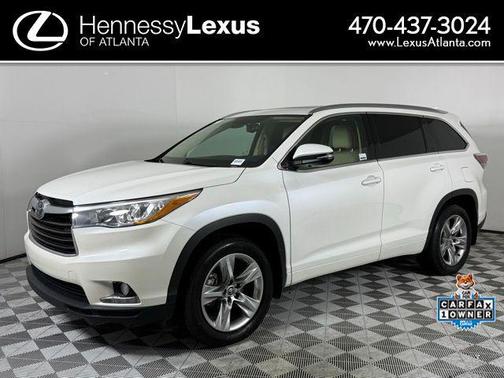 2016 Toyota Highlander Limited Platinum