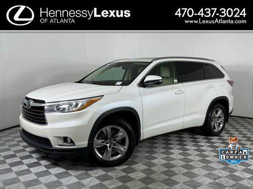 2016 Toyota Highlander Limited Platinum