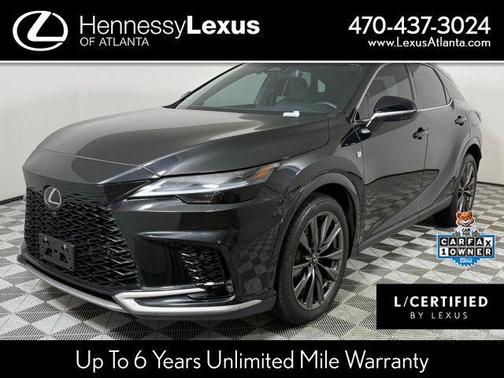 2023 Lexus RX 350 F SPORT Handling