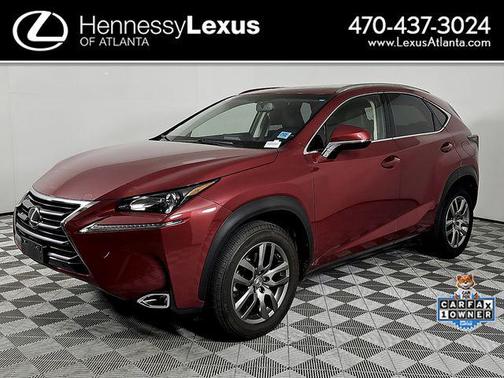 Matador Red Mica 2016 Lexus NX 200t Base