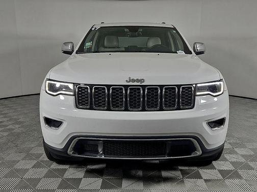 Bright White Clearcoat 2017 Jeep Grand Cherokee Limited