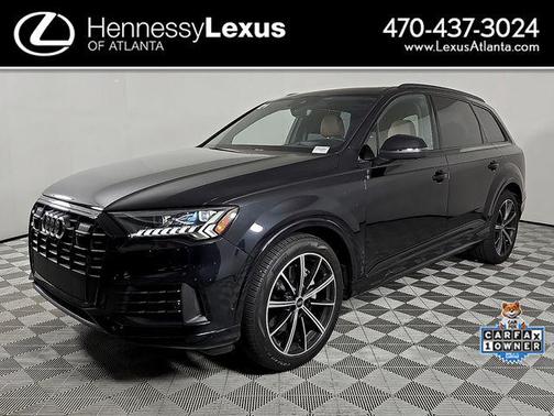 Orca Black Metallic 2021 Audi Q7 55 Prestige