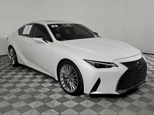 White Pearl 2022 Lexus IS 300 Base