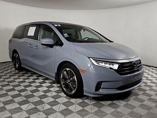 Obsidian Blue 2023 Honda Odyssey Elite