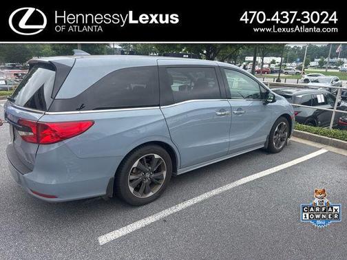 Obsidian Blue 2023 Honda Odyssey Elite