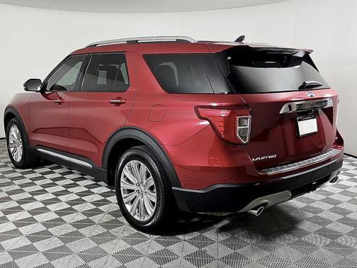 Rapid Red Metallic Tinted Clearcoat 2021 Ford Explorer Limited
