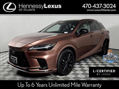Copper Crest 2023 Lexus RX 500h F SPORT Performance