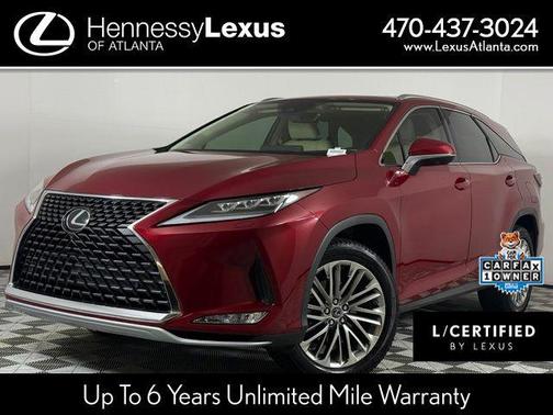 Matador Red 2021 Lexus RX 350L Luxury