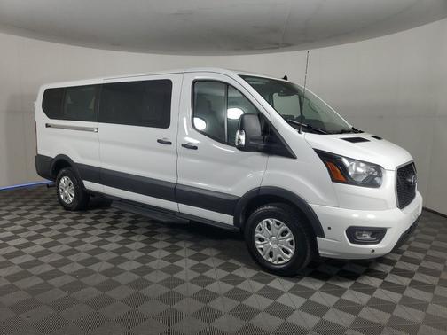 Oxford White 2025 Ford Transit-350 XLT